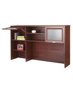 Realspace Magellan 58inW Hutch For Corner/L-Desk, Classic Cherry