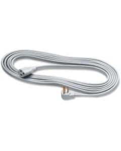 Fellowes Indoor 3-Prong Heavy-Duty Extension Cord, 15ft, Gray