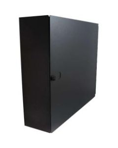 C2G Mounting Box for Patch Panel - Black - TAA Compliant - Black