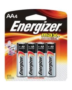 Energizer MAX AA Alkaline Batteries - For Digital Camera, Toy - AA - 192 / Carton
