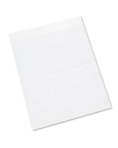 SKILCRAFT 30% Recycled Glued Writing Pads, 8 1/2in x 11in, White, Legal Ruled Both Sides, Pack Of 12 (AbilityOne 7530-01-124-5660)