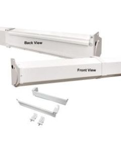 Draper - Mounting kit (wall mount bracket) - for projection screen - white - wall-mountable - for Luma 2; 2/R; Premier; Premier/Series C; Targa