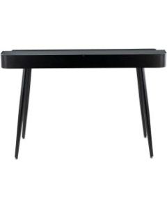 LumiSource Harvey 48inW Desk, Black/Natural