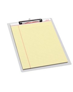 Office Depot Brand Aluminum Clipboard, 9in x 12-1/2in, Silver