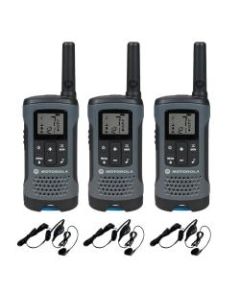 Motorola TalkAbout T200TP Two-Way Radios Bundle, Dark Gray, T200TP-BNDL-1