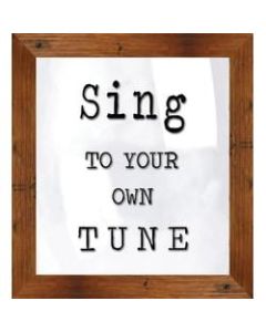 PTM Images Framed Art, Sing, 21 1/2inH x 17 1/2inW