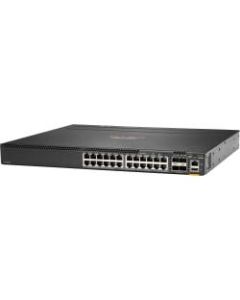 Aruba 24-port 1GbE and 4-port SFP56 Switch - 24 Ports - Manageable - 3 Layer Supported - Modular - 4 SFP Slots - Twisted Pair, Optical Fiber - 1U High - Rack-mountable - Lifetime Limited Warranty