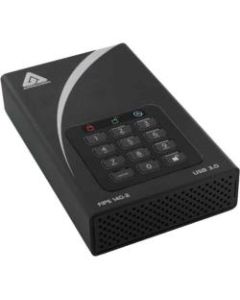 Apricorn Aegis Padlock DT FIPS 2TB External Hard Drive, ADT-3PL256F-2000