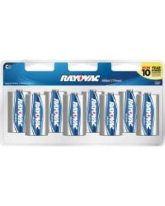 Rayovac Alkaline C Batteries - For Multipurpose - C - 48 / Carton