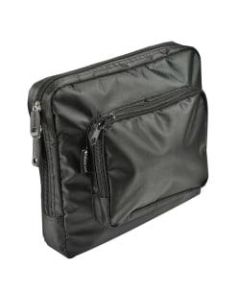 AutoExec Case For Most Tablets Up To 10in, 9.5inH x 11inW x 2inD, Black