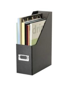 Snap-N-Store Magazine Holder, Letter Size, Black