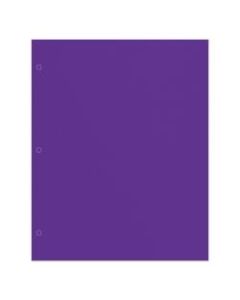 Office Depot Brand 2-Pocket Paper Folder, Letter Size, Purple