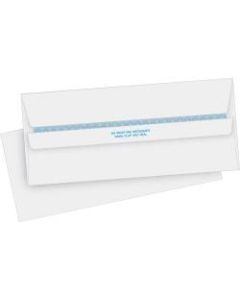Business Source Regular Security Invoice Envelopes - Business - #10 - 4 1/8in Width x 9 1/2in Length - 24 lb - Self-sealing - 500 / Box - White