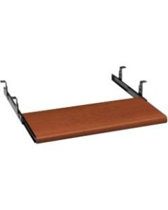 HON Laminate Keyboard Platform - 1.1in Height x 21.5in Width x 10in Depth - Cognac - 1