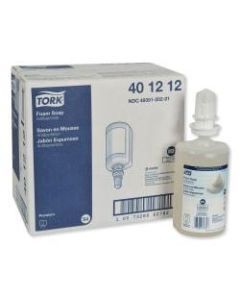 Tork Premium Antibacterial Soap, Unscented, 1 Liter, Case Of 6 Bottles