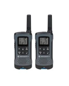 Motorola Talkabout T200 Two-Way Radio, Dark Gray, Pack Of 2 Radios