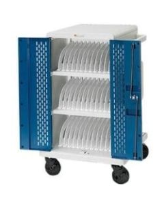 Bretford Core M Carts - 2 Shelf - 4 Casters - 25.3in Width x 26.5in Depth x 41.4in Height - For 24 Devices