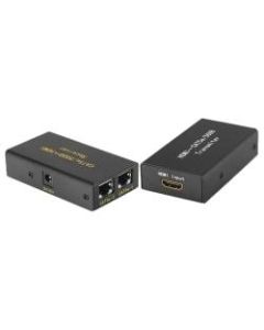 4XEM 30M/100Ft HDMI Extender Over Double Cat-5E or Cat-6 RJ45 - 1 Input Device - 1 Output Device - 98.43 ft Range - 4 x Network (RJ-45) - 1 x HDMI In - 1 x HDMI Out - Full HD - 1920 x 1080 - Twisted Pair - Category 6