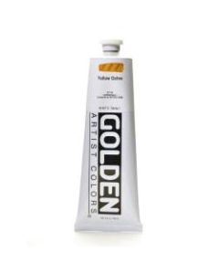 Golden Heavy Body Acrylic Paint, 5 Oz, Yellow Ochre