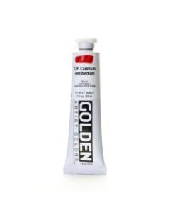 Golden Heavy Body Acrylic Paint, 2 Oz, Cadmium Red Medium (CP)