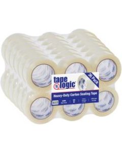 Tape Logic Acrylic Sealing Tape, 3in Core, 2in x 110 Yd., Clear, Pack Of 36