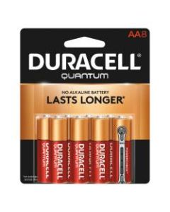 Duracell Quantum AA Alkaline Batteries, Pack Of 8