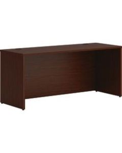 HON Mod 66in Credenza Desk Shell, Mahogany