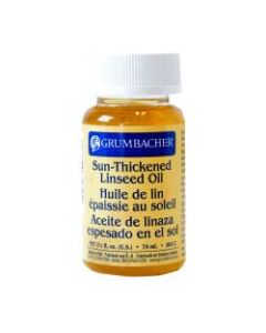 Grumbacher Sun-Thickened Linseed Oil, 2.5 Oz, Pack Of 2