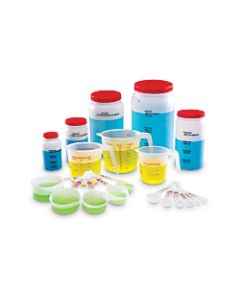 Learning Resources Classroom Measuring Set - Theme/Subject: Learning - Skill Learning: Liquid Measurement, Science Experiment, Conversion - 20 Pieces - 5+ - 10 / Set