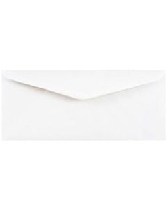 JAM Paper Booklet Commercial-Flap Envelopes, #11, Gummed Seal, White, Pack Of 50 Envelopes