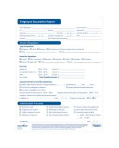 ComplyRight Employee Separation Reports, Pack Of 50