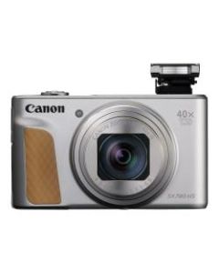 Canon PowerShot SX740 HS - Digital camera - compact - 20.3 MP - 4K / 30 fps - 40x optical zoom - Wi-Fi, Bluetooth - silver