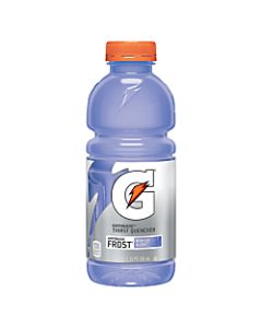 Gatorade Wide-Mouth Bottles, Riptide Rush, 20 Oz, Case of 24