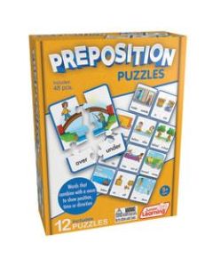 Junior Learning Preposition Puzzles