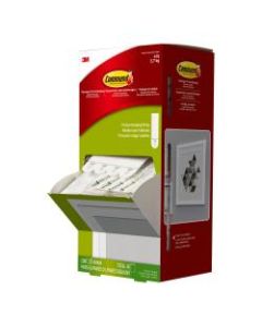 Command Medium Picture Hanging Strips, Trial Pack, Damage-Free, White, 2 Pairs Per Pack, 50 Packs Per Box (100 Pairs Total)