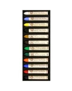 Sennelier Oil Pastels, Assorted Bright, Set Of 12