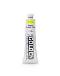 Golden Heavy Body Acrylic Paint, 2 Oz, Bismuth Vanadate Yellow