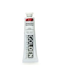 Golden Heavy Body Acrylic Paint, 2 Oz, Quinacridone Burnt Orange