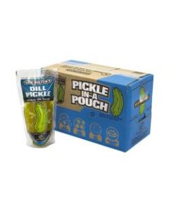 Van Holten Pickle-In-A-Pouch Jumbo Dill Pickles, Pack Of 12 Pouches