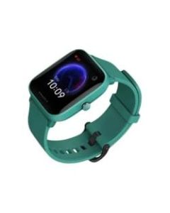 Amazfit Bip U Pro - Green - smart watch with strap - silicone rubber - green - display 1.43in - Bluetooth - 1.09 oz