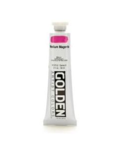 Golden Heavy Body Acrylic Paint, 2 Oz, Medium Magenta