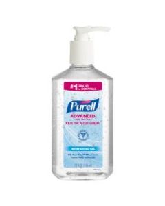 PURELL Advanced Hand Sanitizer Refreshing Gel, Clean Scent, 12 fl oz Pump Bottle