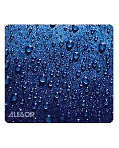 Allsop Naturesmart Mouse Pad, 8.5in x 8in, Blue Raindrop