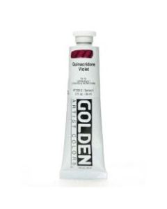 Golden Heavy Body Acrylic Paint, 2 Oz, Quinacridone Violet