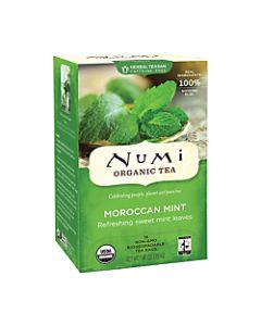 Numi Morroccan Mint Herbal Tea, Box Of 18