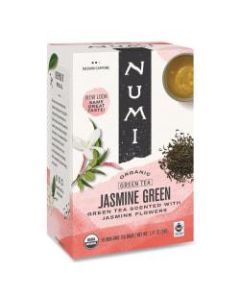 Numi Organic Jasmine Green Tea, Box Of 18