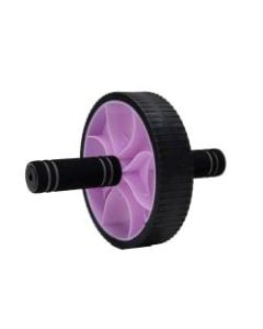 Mind Reader Ab Roller Wheel, 6-3/4inH x 9-3/4inW x 6-3/4inD, Purple