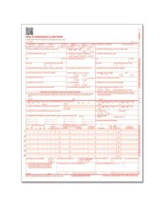 ComplyRight CMS-1500 Health Insurance Claim Form (02/12), Laser-Cut Sheet, 8 1/2in x 11in, White, Case of 2,500