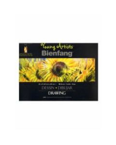 Bienfang Young Artists Sketchbooks, 12in x 18in, 50 Sheets Per Pad, Pack Of 3 Pads
