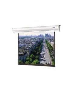 Da-Lite Contour Electrol Wide Format - Projection screen - ceiling mountable, wall mountable - motorized - 120 V - 130in (129.9 in) - 16:10 - Matte White - white powder coat